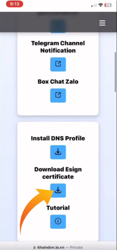 Install iCreate Using Esign 