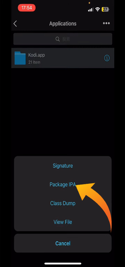 Install Kodi on iPhone