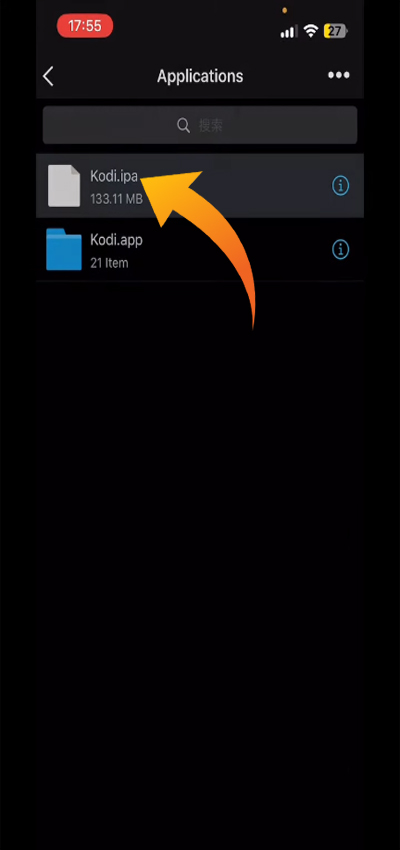 Install Kodi on iPhone